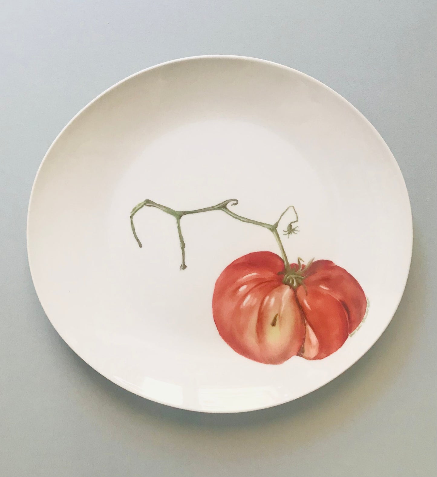 Piatto decorativo pomodoro dipinto a mano Piatto pomodoro