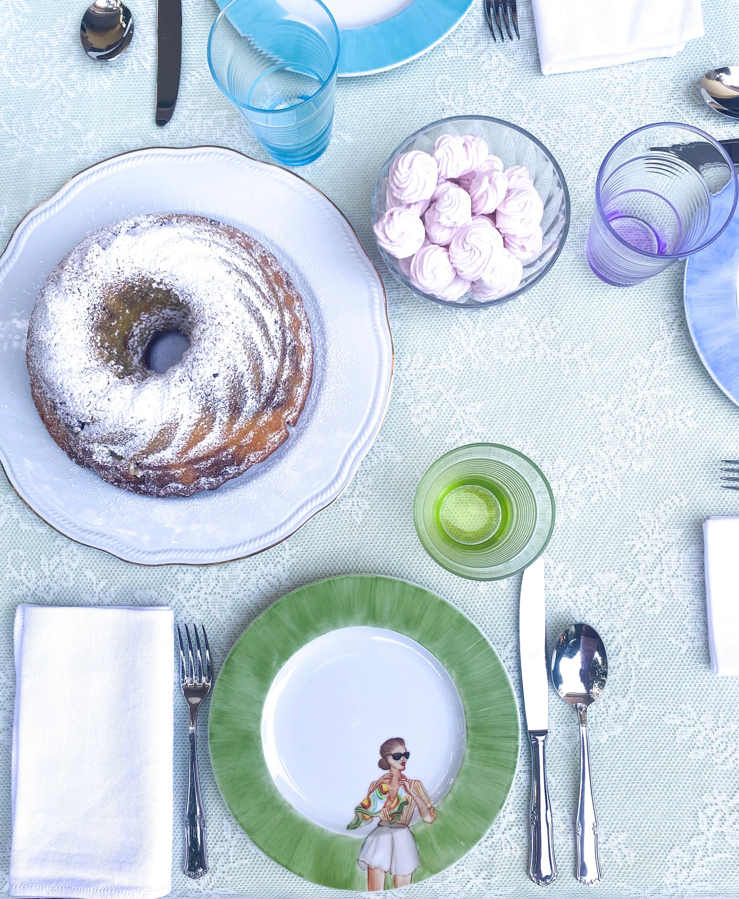 GISELLA ISCHIA DESSERT PLATE