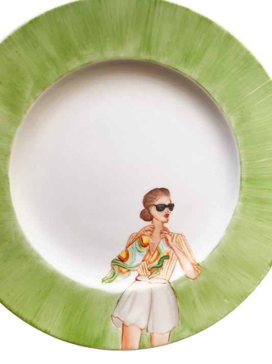 GISELLA ISCHIA DESSERT PLATE