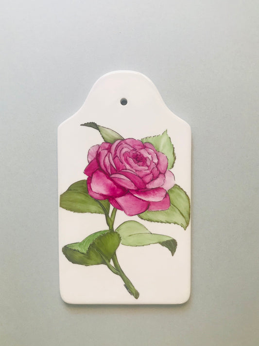 Tagliere Tagliere Rosa dipinto a mano